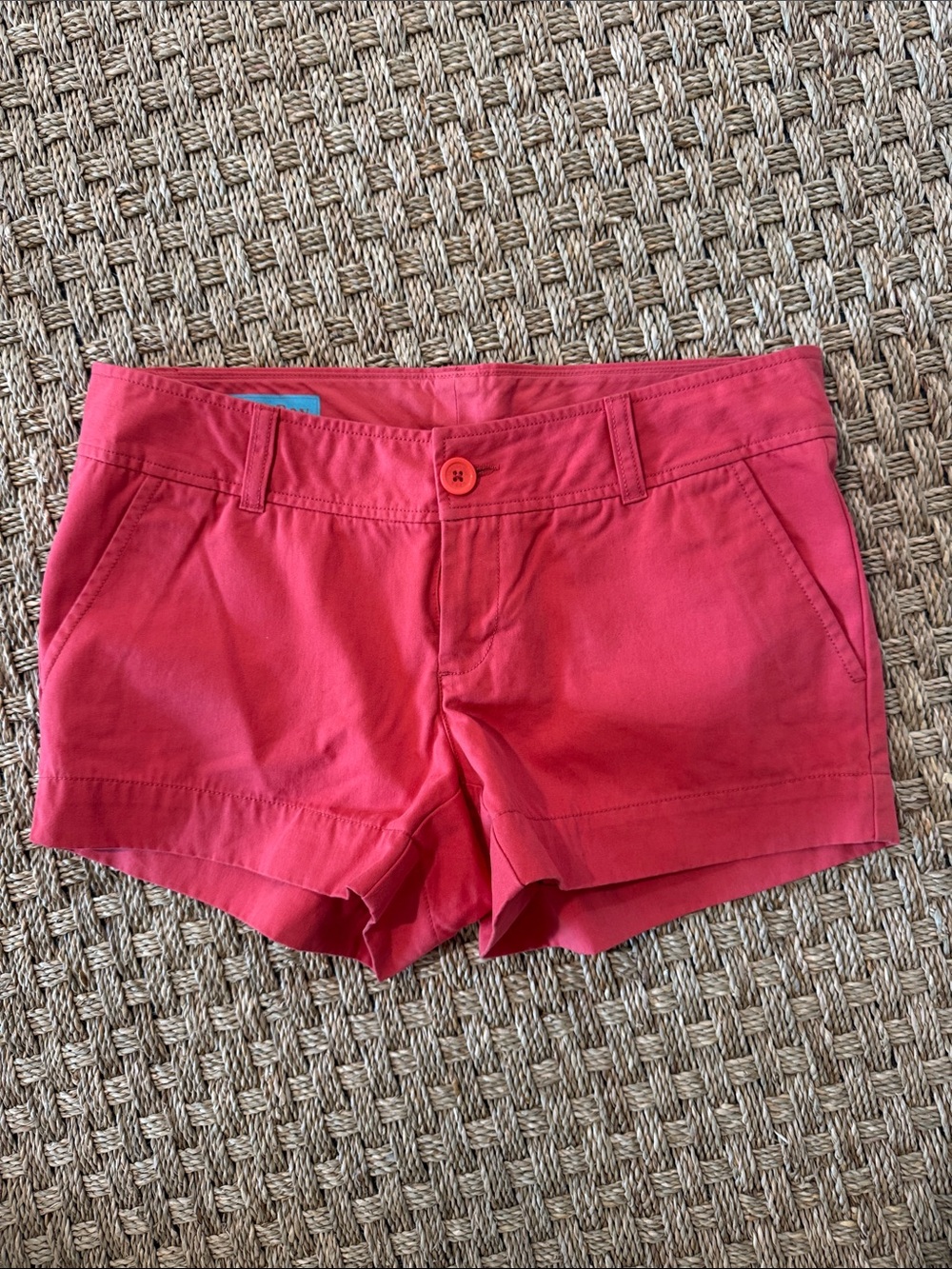 Women's Coral Cotton Shorts size 4